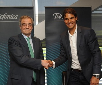 Rafa Nadal, embajador de Telefónica Rafa Nadal, embajador de Telefónica