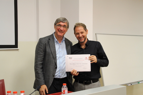Cáritas y TBS Barcelona profundizan en su colaboración al premiar los mejores proyectos solidarios Cáritas y TBS Barcelona profundizan en su colaboración al premiar los mejores proyectos solidarios