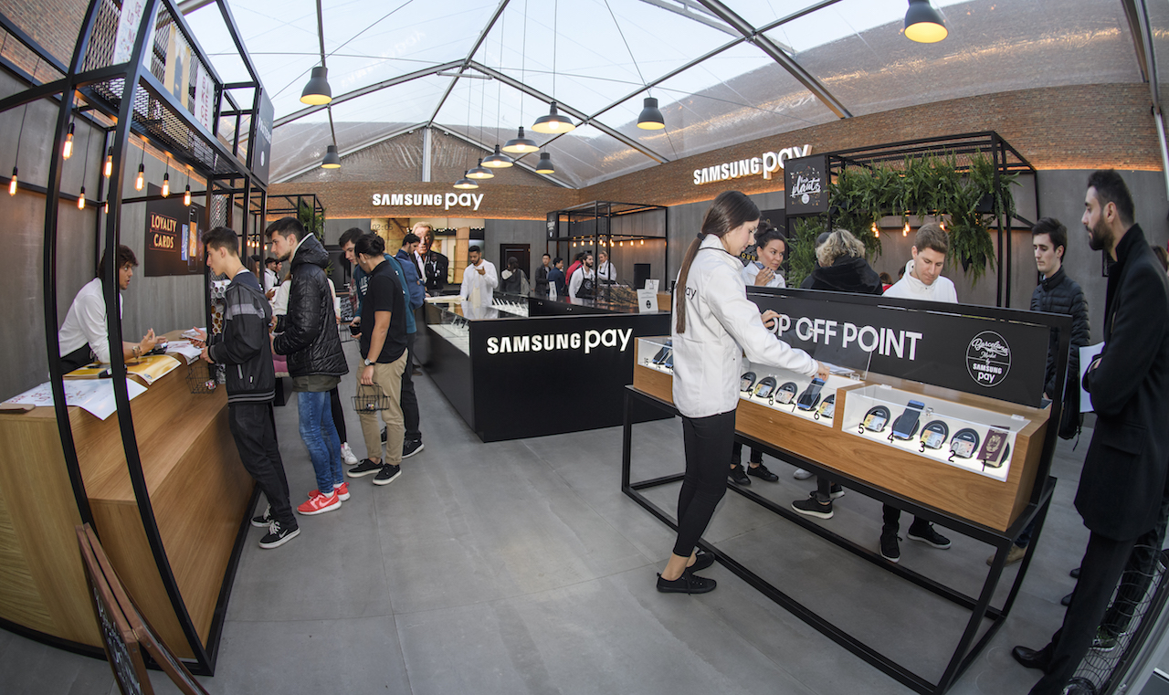 Cheil Spain crea una experiencia pionera con Samsung Pay en pleno centro de Barcelona