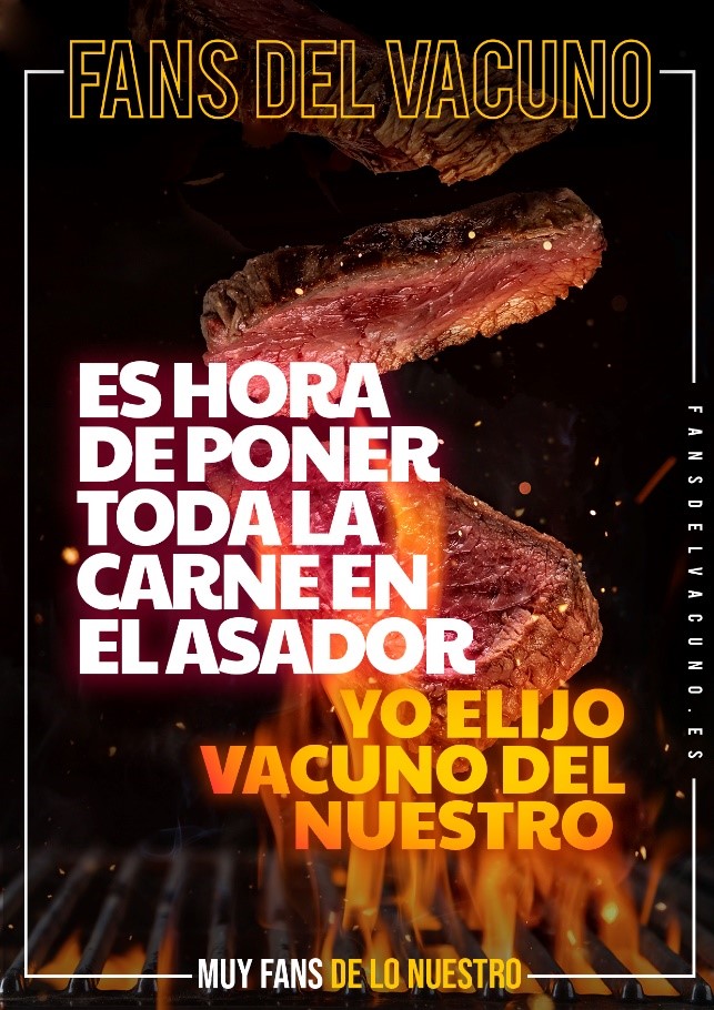 PROVACUNO lanza la campaña ‘Muy Fans de lo Nuestro’ para fomentar el consumo de nuestra carne de vacuno en un verano de vuelta a la ‘nueva normalidad’ PROVACUNO lanza la campaña ‘Muy Fans de lo Nuestro’ para fomentar el consumo de nuestra carne de vacuno en un verano de vuelta a la ‘nueva normalidad’